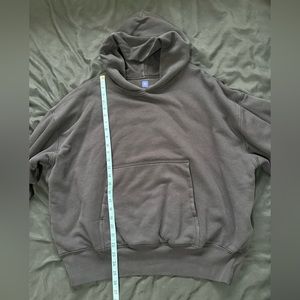 Yeezy x GAP black oversized hoodie XL used YZY